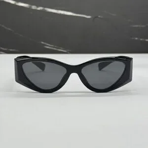 NEW MIU MIU WOMEN MU06YS 1AB5S0 SUNGLASSES BLACK EYEWEAR SMU 06Y 1AB5S0 Miu Miu | Accessories | New Miu Miu Women Mu6ys Ab5s0  main image 4